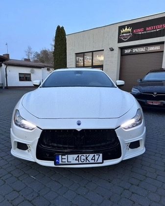 Maserati Ghibli cena 179900 przebieg: 88000, rok produkcji 2018 z Łódź małe 106